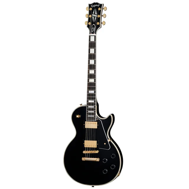 Epiphone Les Paul Custom Elektro Gitar (Ebony)