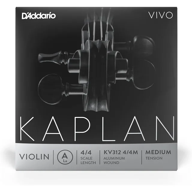 D'Addario KV312 Kaplan Vivo 4/4 A Keman Teli (La)
