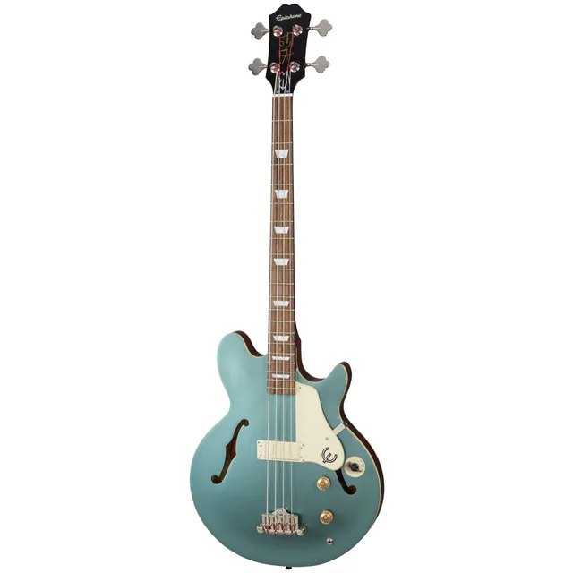 Epiphone Jack Casady Signature 4 Telli Bas Gitar (Faded Pelham Blue)