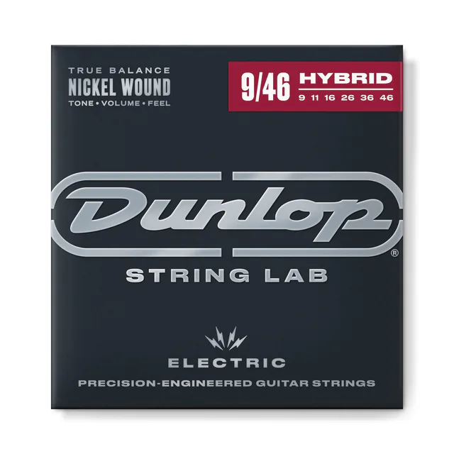 Jim Dunlop DEN0946 Nickel Wound Light Elektro Gitar Teli (9-46)