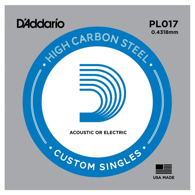 D'Addario PL017 Tek Elektro Gitar Teli (17)