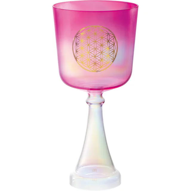 Meinl Sonic Energy CSC6FPFOL Pembe Renkte Kalp Çakrası 6'' Crystal Singing Ses Kadehi (Pink)