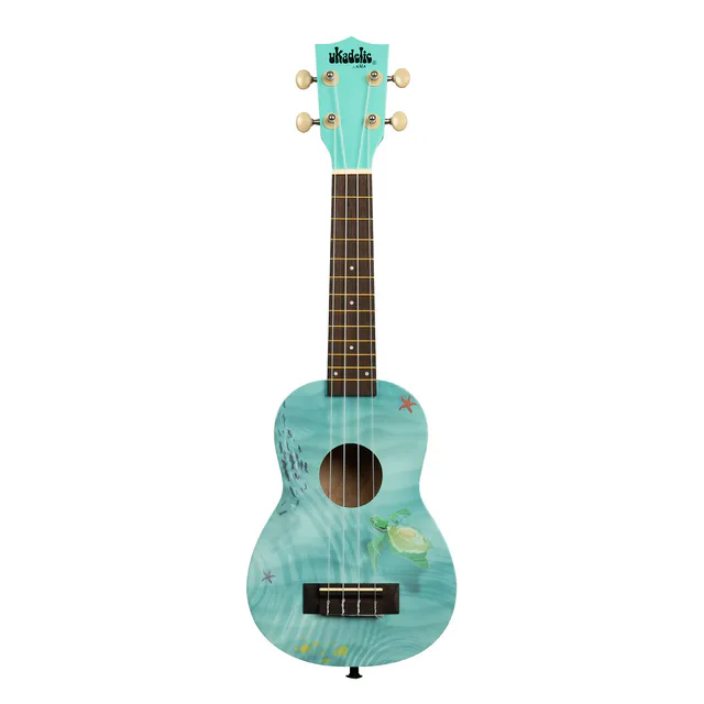 Kala Ukadelic Soprano Ukulele (Seascape)
