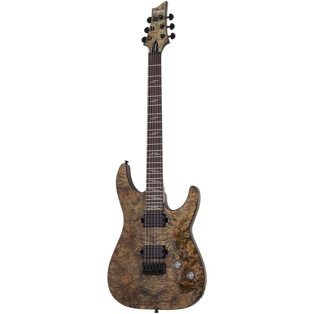 Schecter Omen Elite-6 Elektro Gitar (Charcoal)