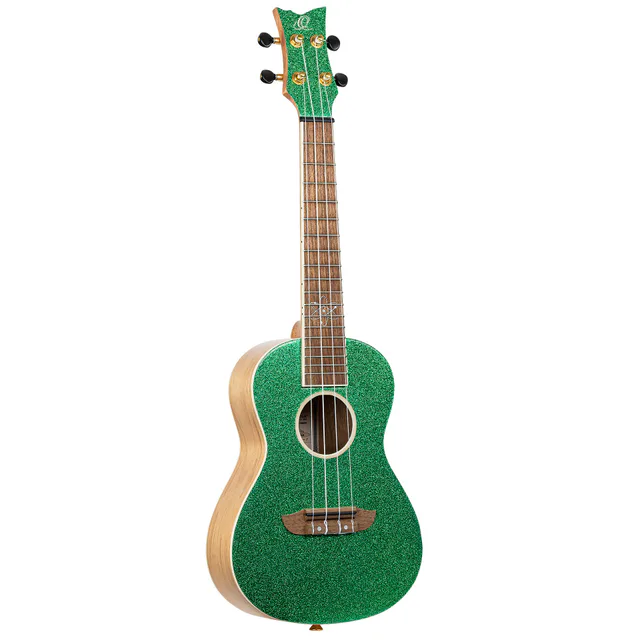 Ortega Element Series Concert Ukulele (Metallic Green Ruel)