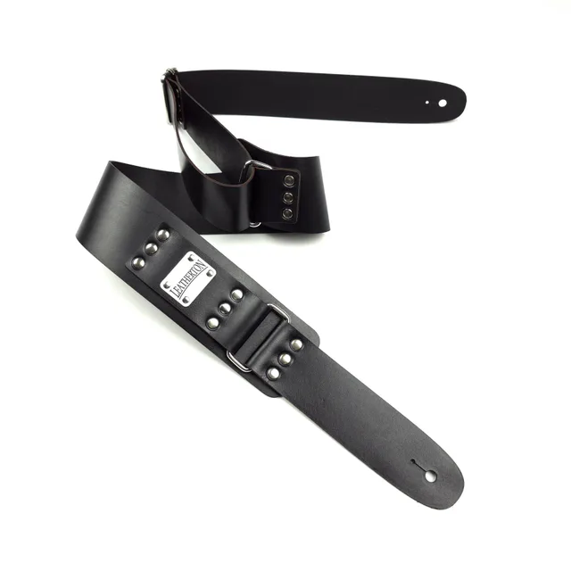 Leatherton LT Loader Hakiki Deri Gitar Askısı (Siyah)