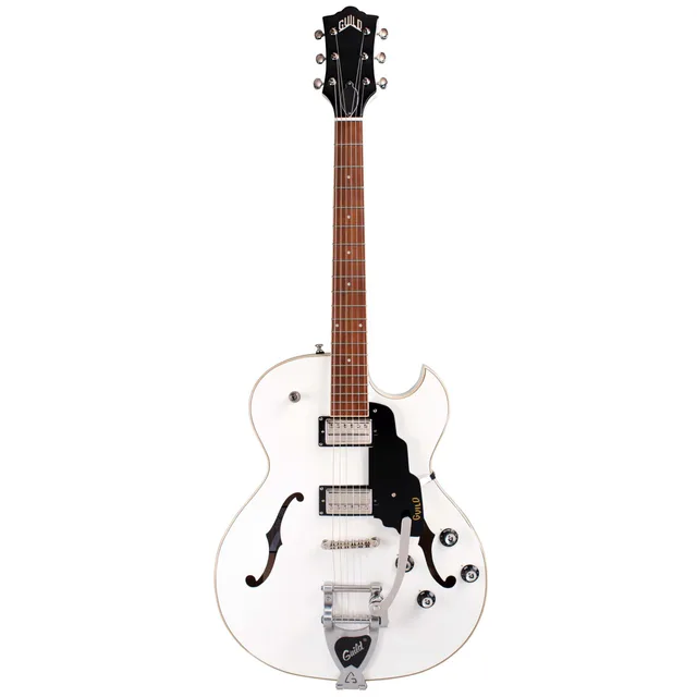 Guild Starfire I SC Semi-Hollow Elektro Gitar (Snowcrest White)