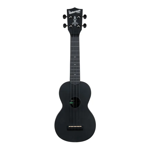 Kala Waterman Recycled Soprano Ukulele (Black Sand)