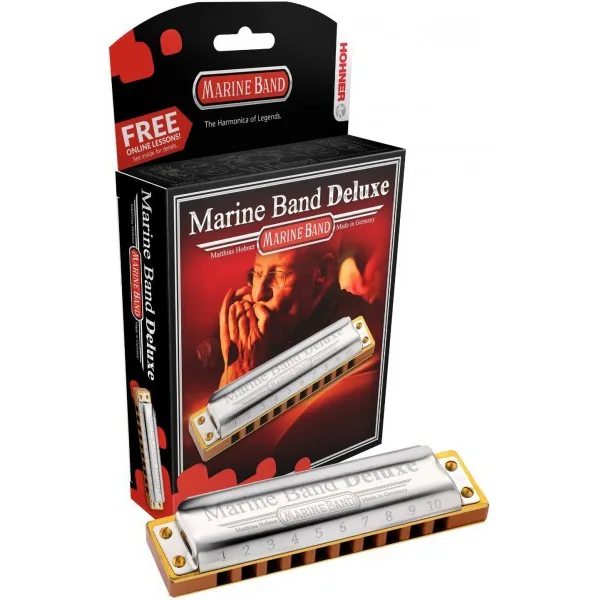 Hohner Marine Band Deluxe Mızıka (Mi Majör)