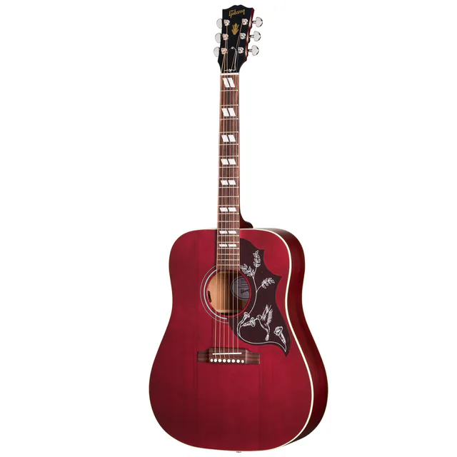 Gibson Hummingbird Special Elektro Akustik Gitar (Red Wine)