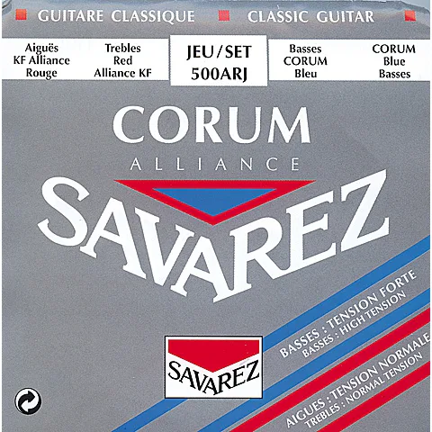 Savarez 500ARJ Alliance Hard Tension Classic Rouge Blue Klasik Gitar Teli