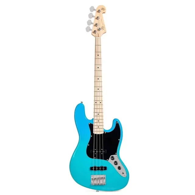 SX SBM1/BG Bas Gitar (Blue Glow)