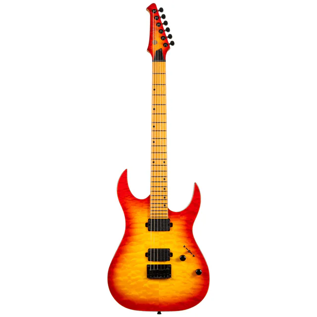 Spira S-500 QFB Elektro Gitar (Fireburst)