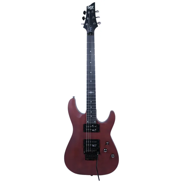 Schecter SGR C-1 Fr Elektro Gitar (Walnut Satin)