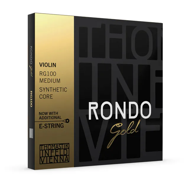 Thomastik RG100 Rondo Gold 4/4 Medium Set Keman Teli