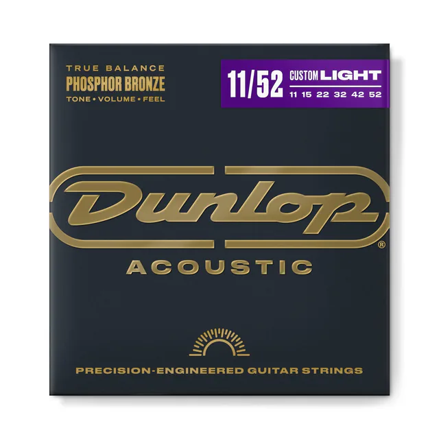 Jim Dunlop DAP1152 Phosphor Bronze Akustik Gitar Teli (11-52)