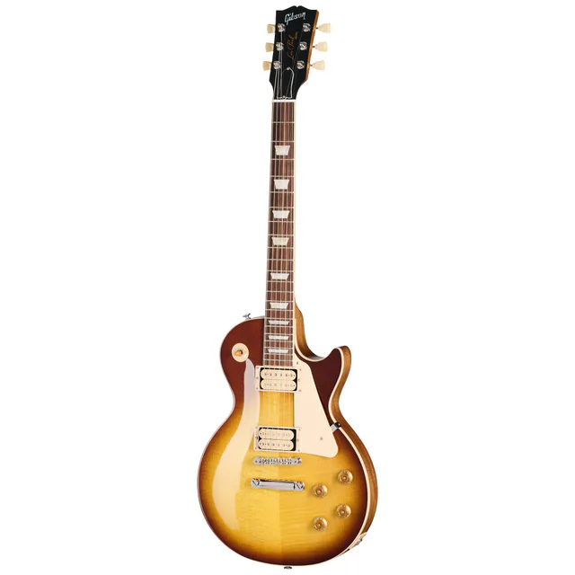 Gibson Les Paul Standard 50s Double Trouble Elektro Gitar (Vintage Tobacco Burst)