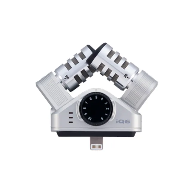Zoom IQ6 Stereo Kayıt Mikrofonu iPhone/iPad/iPod Uyumlu