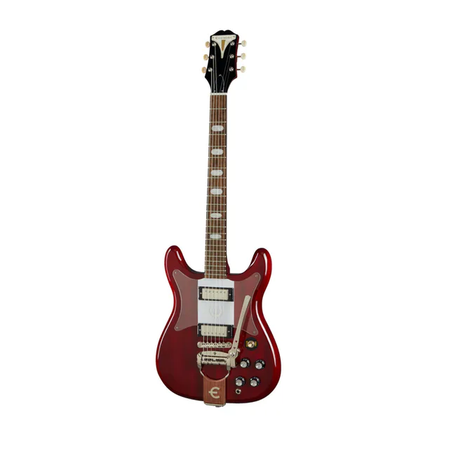 Epiphone Crestwood Custom Tremotone Elektro Gitar (Cherry)
