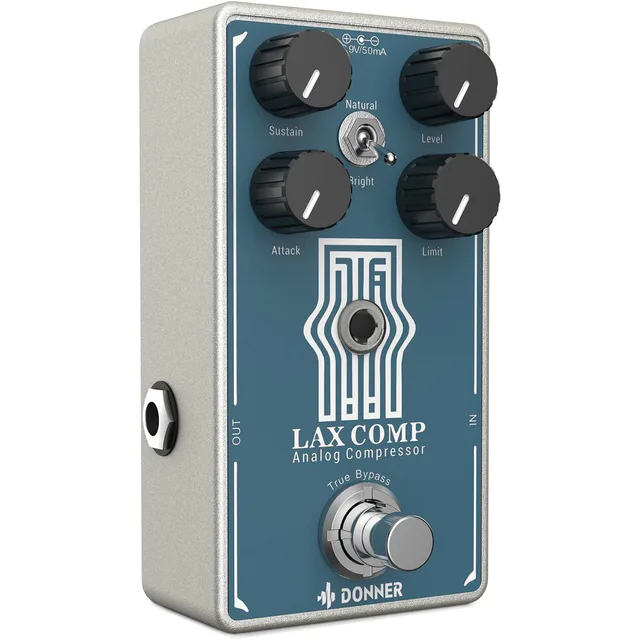 Donner LAX COMP True Analog Compressor Pedalı