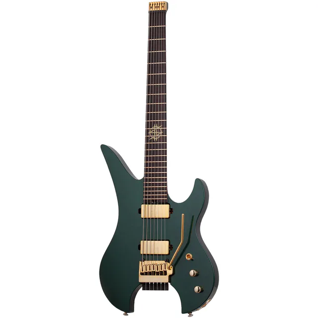 Schecter Synyster Gates Custom 7 TR-S Headless Elektro Gitar (Oak Green Metallic)