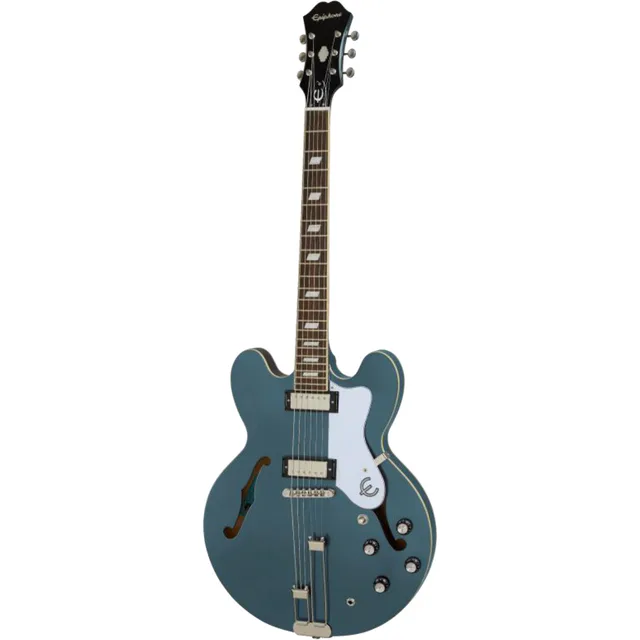 Epiphone Riviera Semi-Hollowbody Elektro Gitar (Pelham Blue)