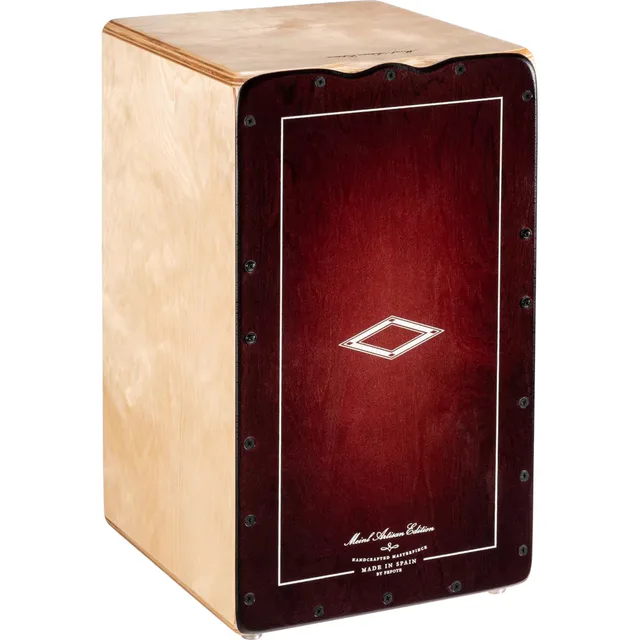 Meinl AETLRF Line Artisan Edition Flamenco Solea Line Cajon (Dark Red Burst)