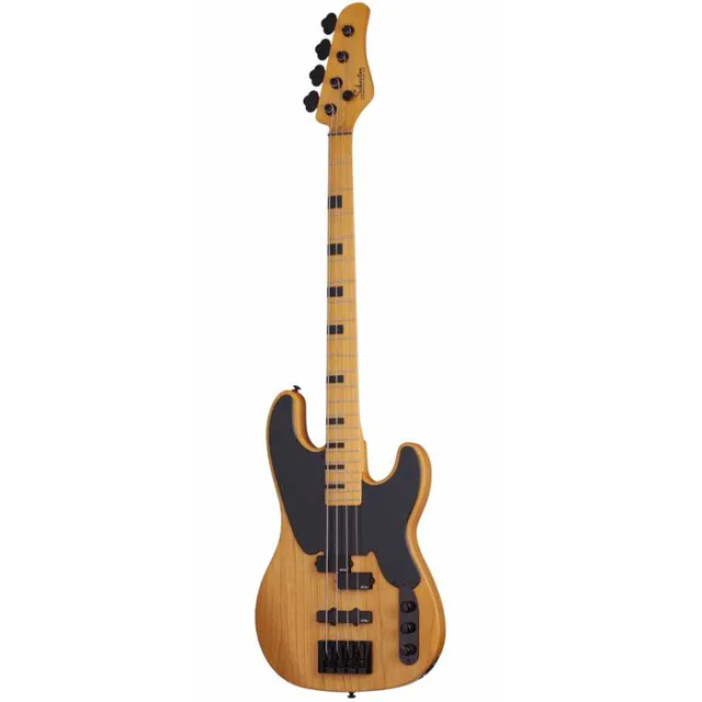 Schecter Model-T Session Bas Gitar (Aged Natural Satin)