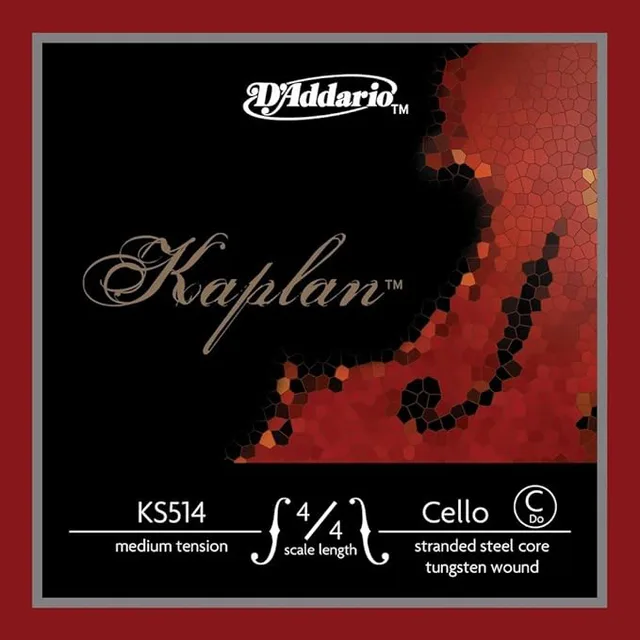 D'Addario KS511 4/4M Kaplan Çello Tek Tel (C)