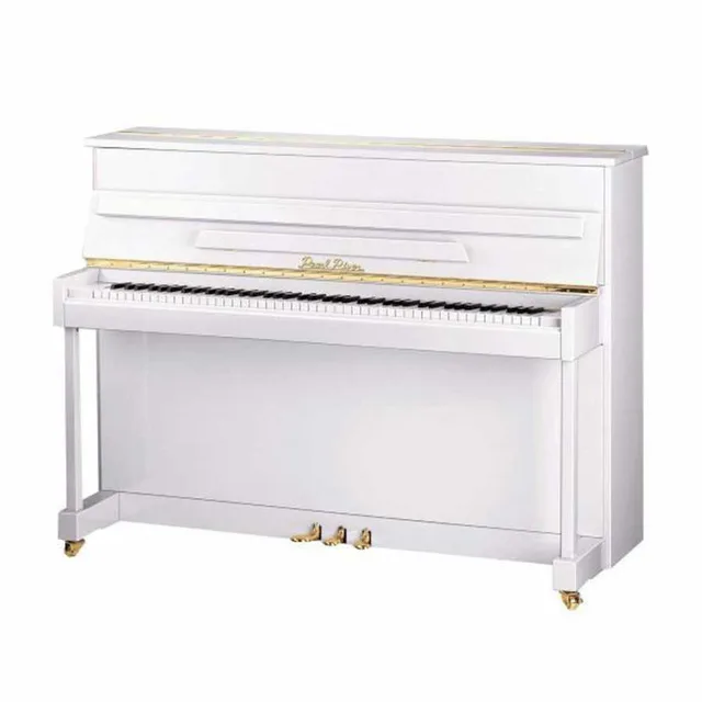 Pearl River UP115 M2 Akustik Duvar Piyanosu (Parlak Beyaz)
