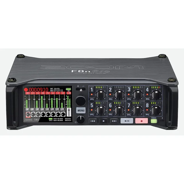 Zoom F8n Pro Multitrack Field Recorder