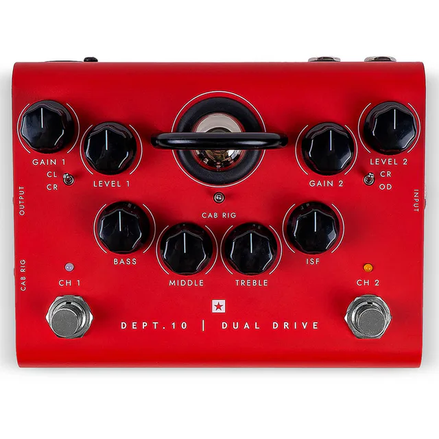 Blackstar Dept. 10 Dual Drive 2-Channel Tube Overdrive Pedalı AMPED 3