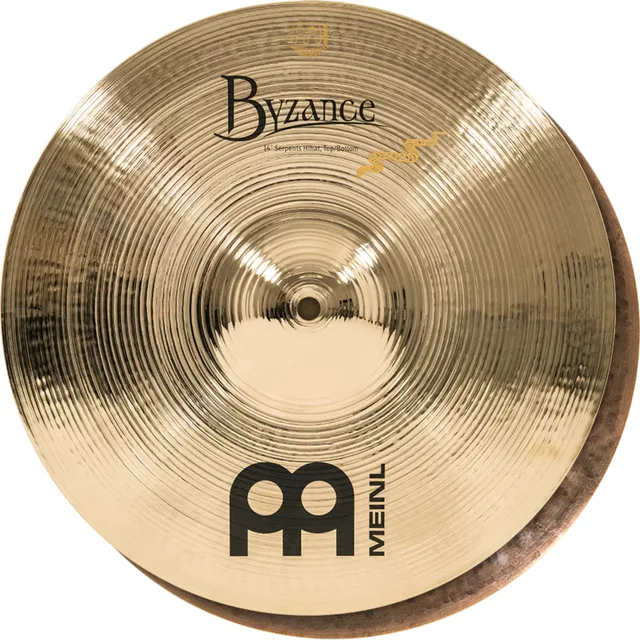 Meinl 14" Byzance Serpents Brilliant Hihat Zil (Çift)
