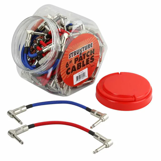 Strukture S6P48RB Pedal Ara Kablosu (15 cm)