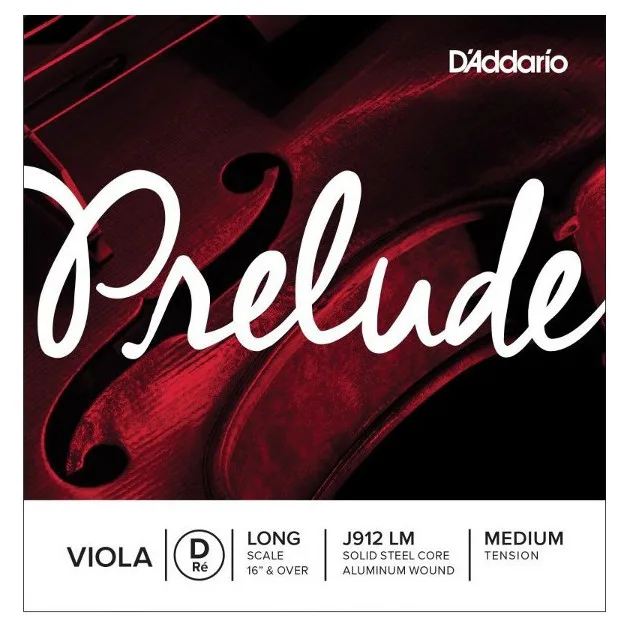D'Addario J912LM Prelude D Viyola Teli (Re)