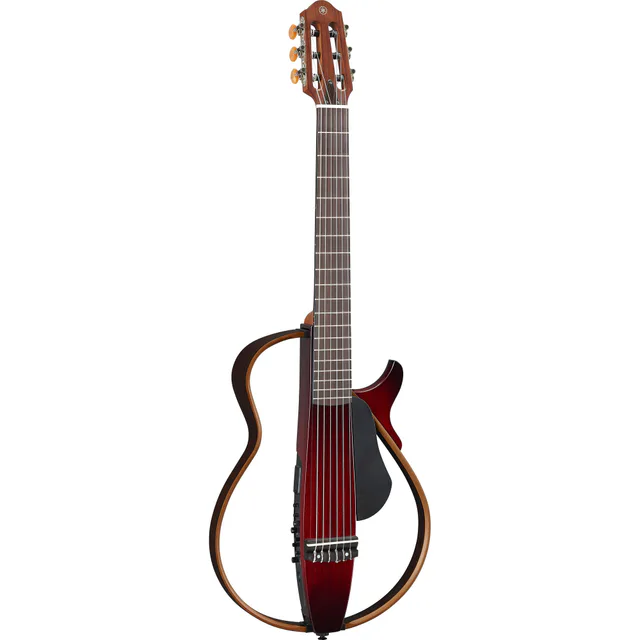 Yamaha SLG200N Silent Klasik Gitar (Crimson Red Burst)