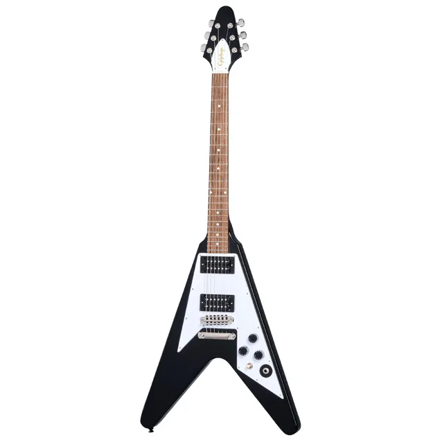 Epiphone Kirk Hammett 1979 Flying V Elektro Gitar (Ebony)