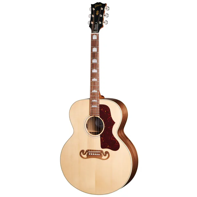 Gibson SJ-200 Studio Walnut Super Jumbo Elektro Akustik Gitar (Natural)