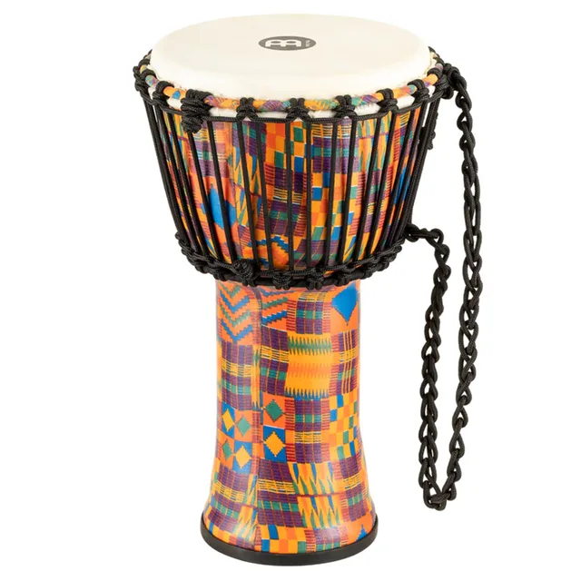 Meinl PADJ2-S-G Travel Series Small 8" Djembe (Kenyan Quilt)