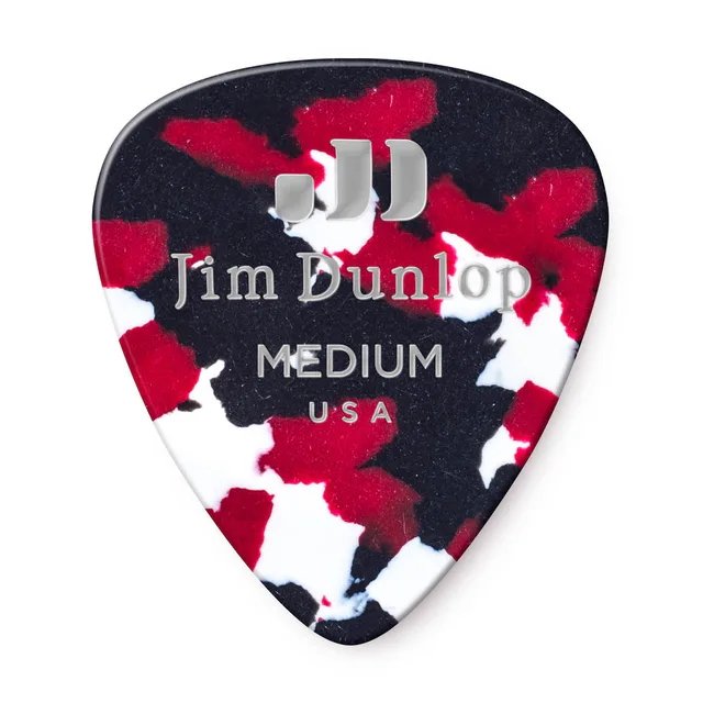 Jim Dunlop Celluloid Confetti Pena (Medium)