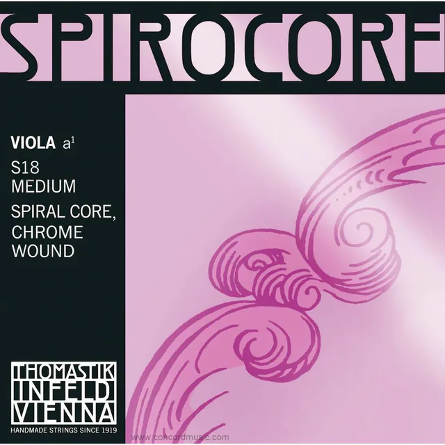 Thomastik S18 Spirocore Viyola Tek La Teli (4/4 Medium)