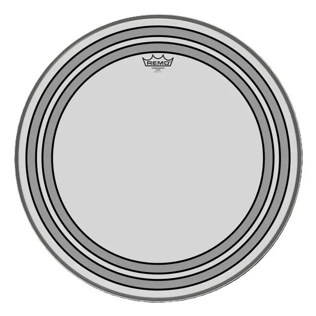 Remo PW-1320-00 - Powersonic Clear 20" Kick Derisi