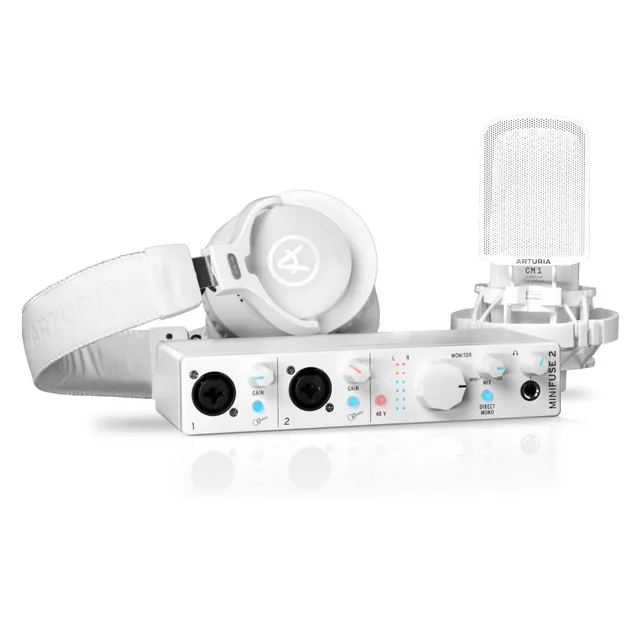 Arturia Minifuse Recording Pack (Beyaz)