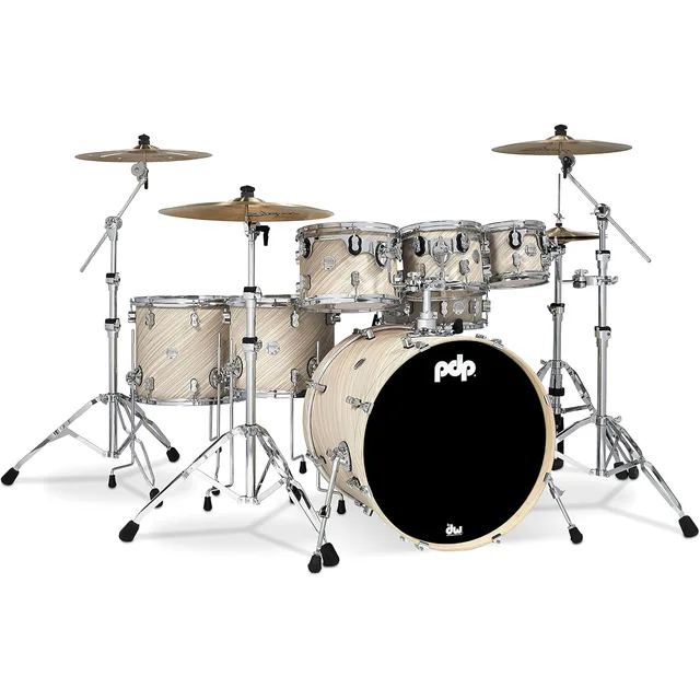 PDP Drums Concept Maple 7 Parça 22" Akustik Davul (Twisted Ivory)
