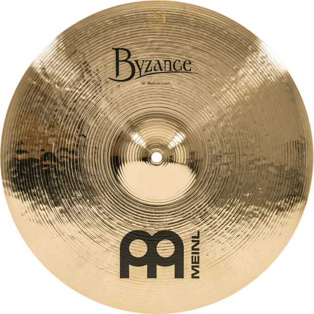 Meinl 16" Byzance Medium Brilliant Crash Zil