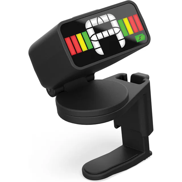 D'Addario Micro Rechargeable Headstock Tuner (Siyah)