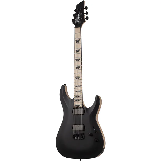 Schecter C-1 SLS Custom Elektro Gitar (Satin Black)